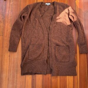 Madewell long cardigan S